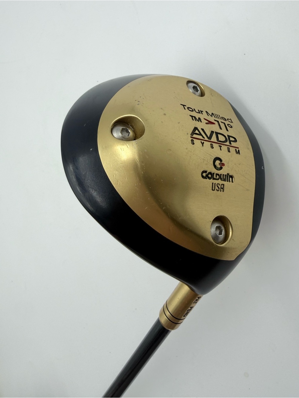 Goldwin AVDP System Tour Milled Driver 11* Graphite Regular RH W/ Headcover
